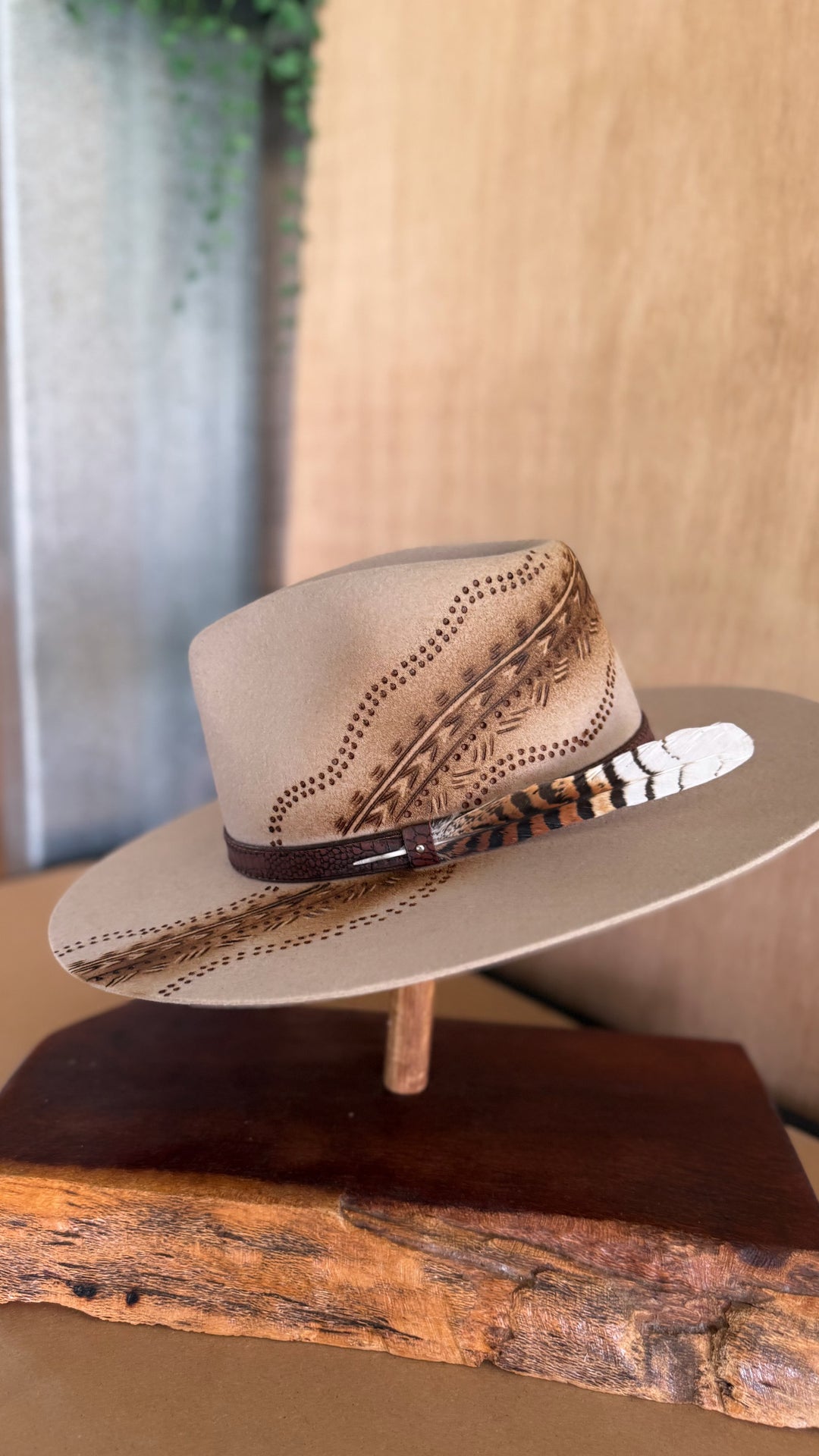 Echoes of Country paired with a Kookaburra Feather