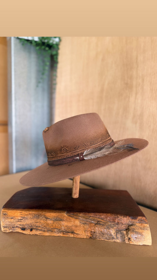 Connected to Country paired with Emu Feathers